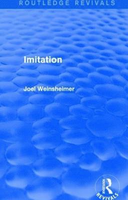 Imitation (Routledge Revivals) 1