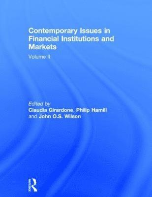 Contemporary Issues in Financial Institutions and Markets