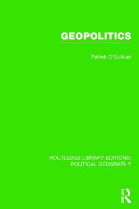 bokomslag Geopolitics (Routledge Library Editions: Political Geography)