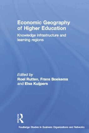 Frans Boekema, Roel Rutten - Economic Geography of Higher Education, Häftad