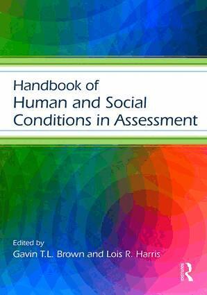 Gavin T. L. Brown, Lois R. Harris, Gavin T. L. Brown, Lois R. Harris - Handbook of Human and Social Conditions in Assessment, Häftad