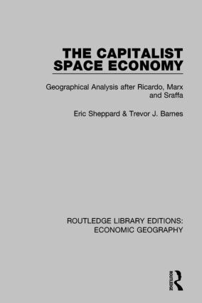 Eric Sheppard, Trevor Barnes - Capitalist Space Economy, Inbunden