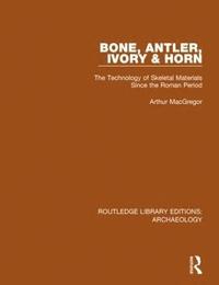 bokomslag Bone, Antler, Ivory and Horn