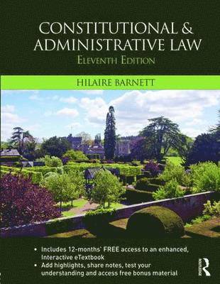 bokomslag Constitutional & Administrative Law