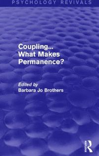 bokomslag Coupling... What Makes Permanence?