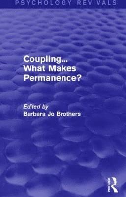 bokomslag Coupling... What Makes Permanence?