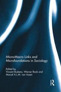 bokomslag Micro-Macro Links and Microfoundations in Sociology