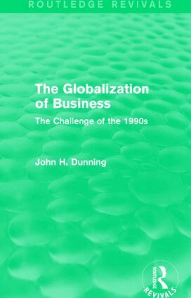 John H Dunning - Globalization of Business (Routledge Revivals), Häftad