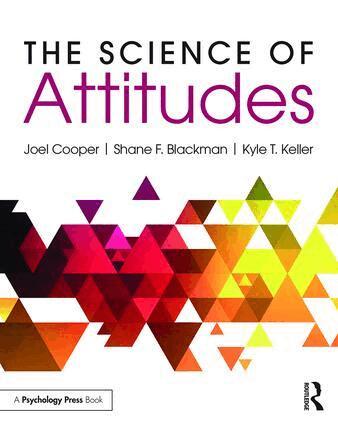 Joel Cooper, Shane Blackman, Kyle Keller - Science of Attitudes, Häftad