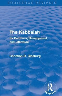 bokomslag The Kabbalah (Routledge Revivals)