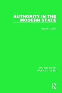 bokomslag Authority in the Modern State (Works of Harold J. Laski)
