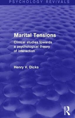 bokomslag Marital Tensions (Psychology Revivals)