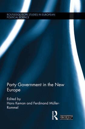 Hans Keman, Ferdinand Muller-Rommel - Party Government in the New Europe, Häftad