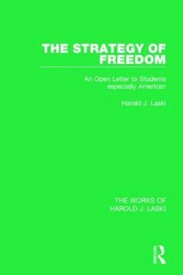 bokomslag Strategy of Freedom (Works of Harold J. Laski)