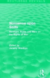 bokomslag Nonsense upon Stilts (Routledge Revivals)