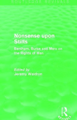 bokomslag Nonsense upon Stilts (Routledge Revivals)