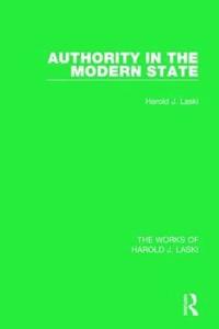 bokomslag Authority in the Modern State (Works of Harold J. Laski)