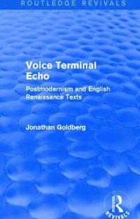 bokomslag Voice Terminal Echo (Routledge Revivals)
