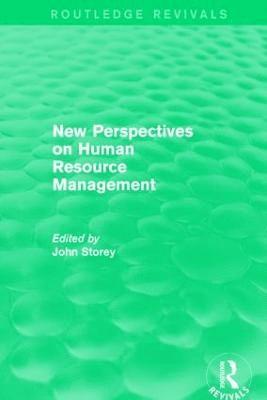 bokomslag New Perspectives on Human Resource Management (Routledge Revivals)