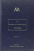 The Academy of Management Annals 1