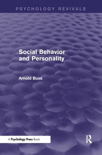 bokomslag Social Behavior and Personality