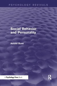 bokomslag Social Behavior and Personality (Psychology Revivals)