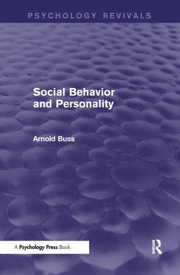 bokomslag Social Behavior and Personality (Psychology Revivals)