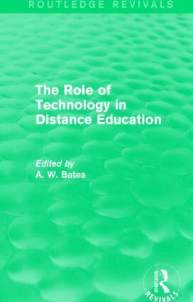 Tony Bates - Role of Technology in Distance Education (Routledge Revivals), Häftad
