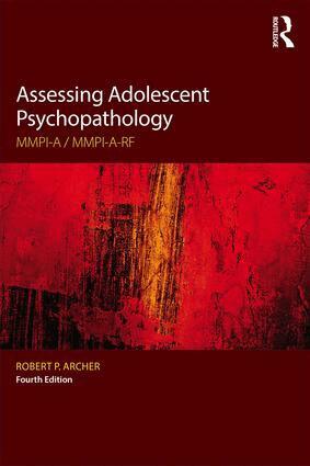 Robert P. Archer - Assessing Adolescent Psychopathology, Häftad