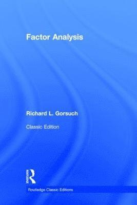 bokomslag Factor Analysis