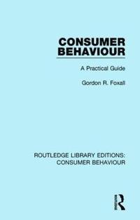 bokomslag Consumer Behaviour (RLE Consumer Behaviour)