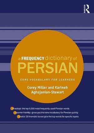 Corey Miller, Karineh Aghajanian-Stewart - Frequency Dictionary of Persian, Häftad