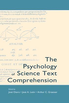 The Psychology of Science Text Comprehension 1