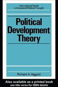 bokomslag Political Development Theory
