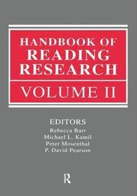 bokomslag Handbook of Reading Research, Volume II