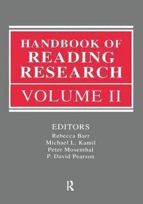 Handbook of Reading Research, Volume II 1