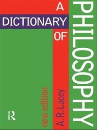 bokomslag Dictionary of Philosophy
