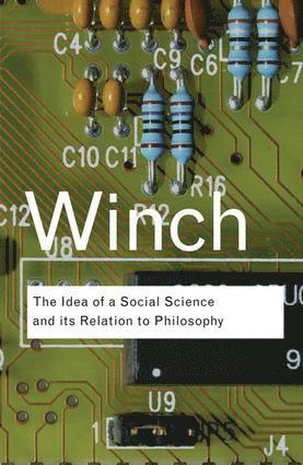bokomslag Idea of a Social Science and Its Relation to Philosophy