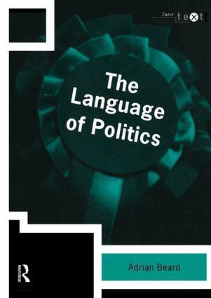 Adrian Beard - Language of Politics, Inbunden