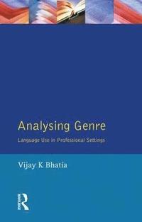 bokomslag Analysing Genre