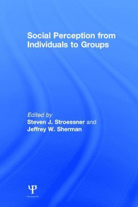 bokomslag Social Perception from Individuals to Groups