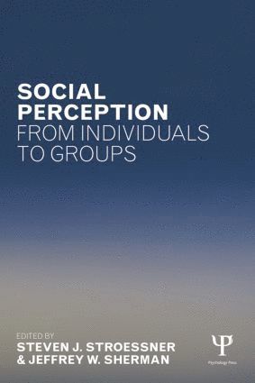 bokomslag Social Perception from Individuals to Groups