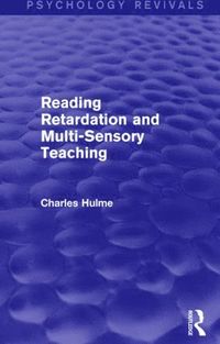 bokomslag Reading Retardation and Multi-Sensory Teaching