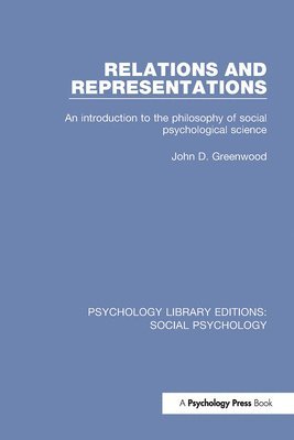 John Greenwood - Relations and Representations, Häftad