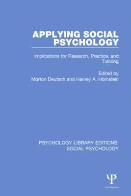 Applying Social Psychology 1