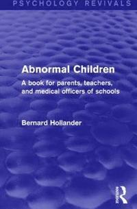 bokomslag Abnormal Children