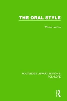 Marcel Jousse - Oral Style Pbdirect, Inbunden