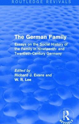 The German Family (Routledge Revivals) 1