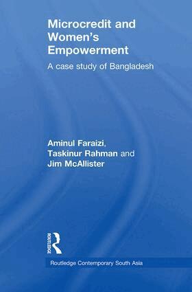 Aminul Faraizi, Taskinur Rahman, Jim McAllister - Microcredit and Women's Empowerment, Häftad