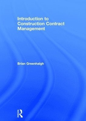 bokomslag Introduction to Construction Contract Management